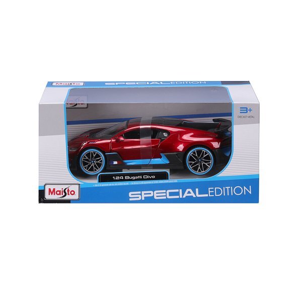 Maisto - Bugatti Divo, crvena, 1:24