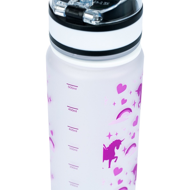 BAAGL Tritan-Trinkflasche Einhorn-Königreich, 500 ml