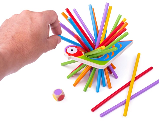 Bigjigs Toys Mikádo Vyzobaj tyčinky
