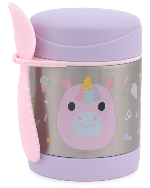 SKIP HOP Thermos per cibo con cucchiaio/forchetta Besties Squad Unicorno 3+