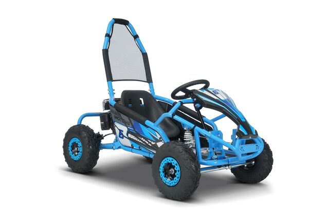Benzínová bugina pre deti Beneo Motors BUGGY RSX modrá - 98cm3