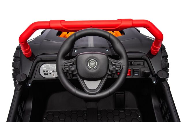 Elektrické autíčko UTV Small 12V, čierne, Pohon zadných kolies, 12V batéria