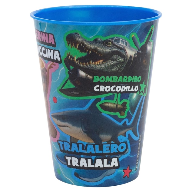 Italian Brainrot Bicchiere da bere 260 ml