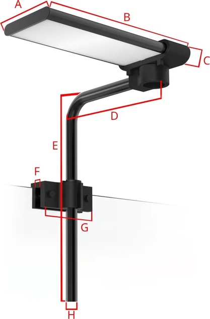 Sinkor SideFix L 12W 34 cm