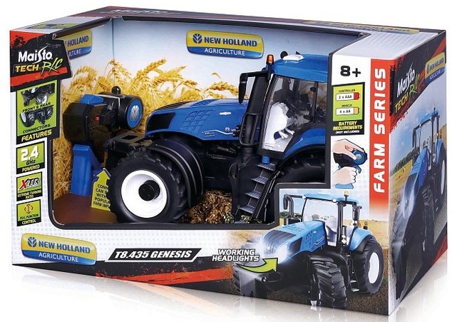Maisto Tech RC, New Holland Traktor, 2,4 GHz