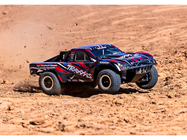Traxxas Slash 1:10 HD VXL 4WD RTR modrý