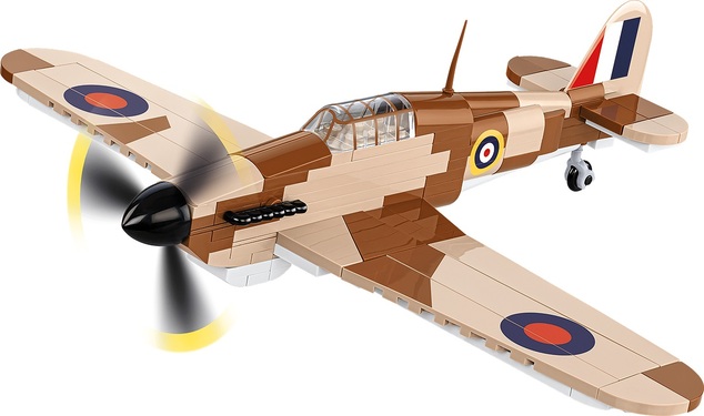 Cobi II WW Hawker Hurricane Mk. I, 1:48, 145 k