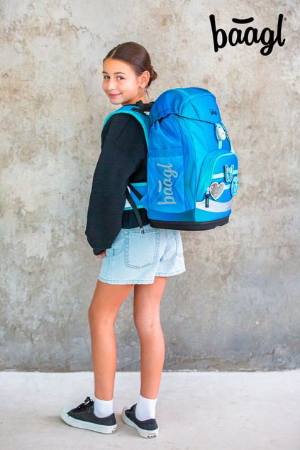 BAAGL SADA 5 Airy Plus Butterfly: zaino, astuccio, sacchetto, grembiule, portafoglio