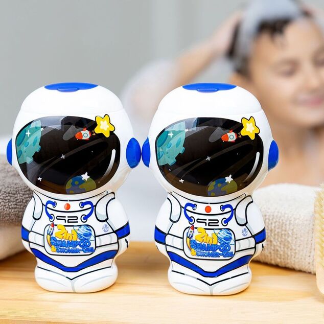 ACCENTRA 2 az 1-ben Sampon/Zuhanyzselé TAKE ME TO THE MOON Tenger 400ml (űrhajós)