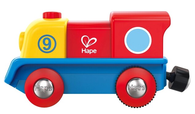 Hape Mini locomotiva colorata