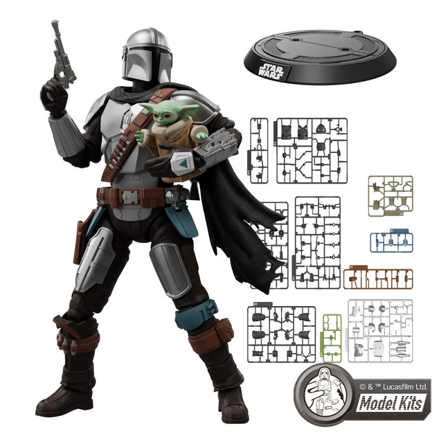 STAR WARS BLOKEES ensemble de construction MANDALORIAN CHAMPION CLASS 05 DIN DJARIN ET GROGU