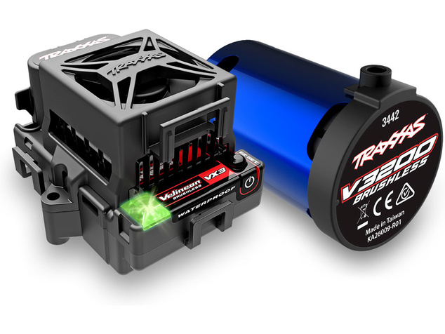 Traxxas Slash 1:10 VX3 RTR modrý