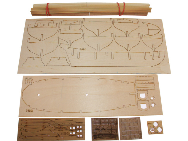 MAMOLI Lexington 1775 1:100 kit