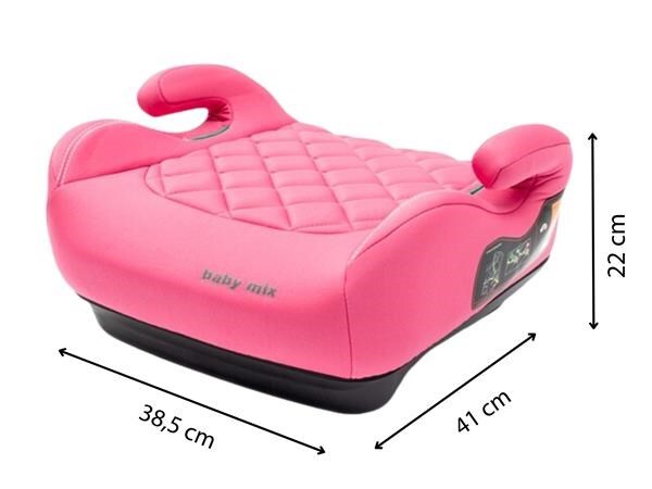 Autosedačka-podsedák Baby Mix Hero I-Size black 2025