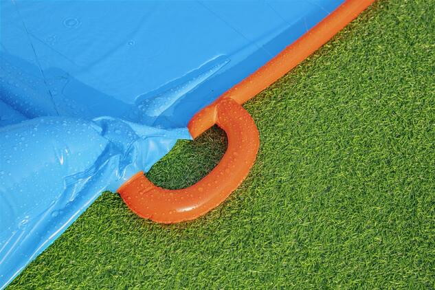 Bestway 52479 H2OGO!® Tsunami Splash Ramp™ Wasserrutsche für 3 Personen 488 x 214 cm