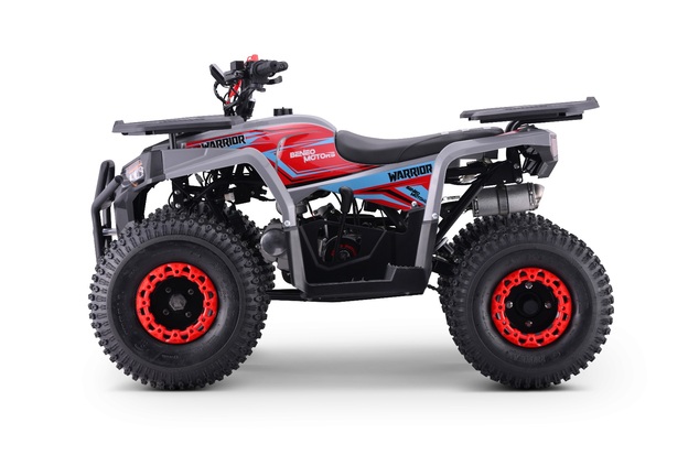 Benzínová štvorkolka pre deti Beneo Motors WARRIOR červená - 125cm3