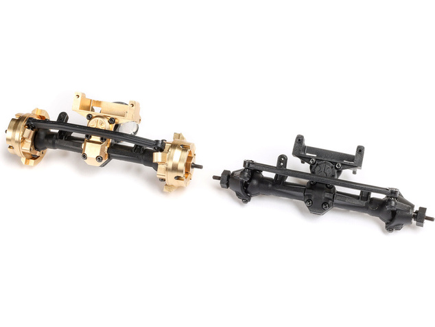 Axial závažie tehlíc, mosadz 5.2g/9.2g (4): SCX24, AX24
