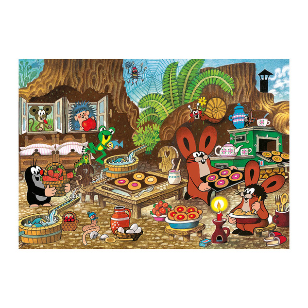 Dino Krtko v kuchyni 100XL Puzzle NOVÉ