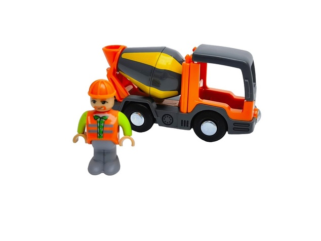 2Kids Toys Set vehicule de construcție cu figurine