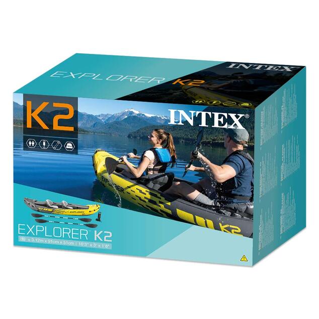 Nafukovací čln INTEX 68307 Explorer Kajak K2