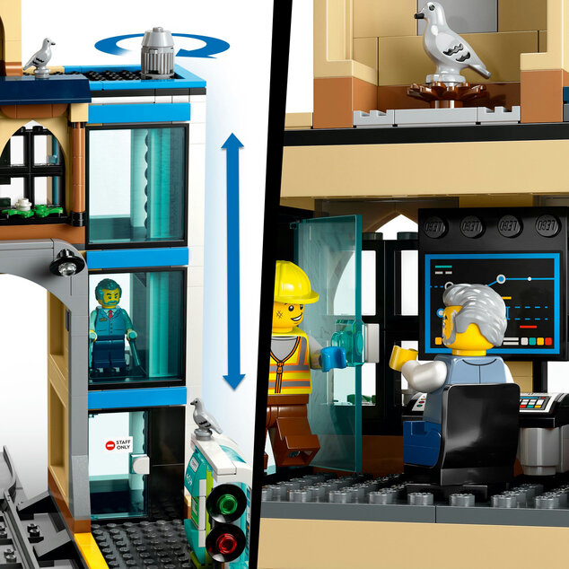 LEGO® City 60469 Hlavná železničná stanica