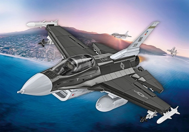 Cobi 5914 Armed Forces F-16D Fighting Falcon, 438 k, 1 f
