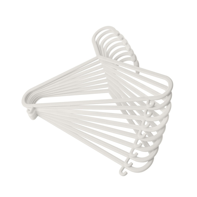 MALTEX Perchas infantiles - Gris, 8 uds