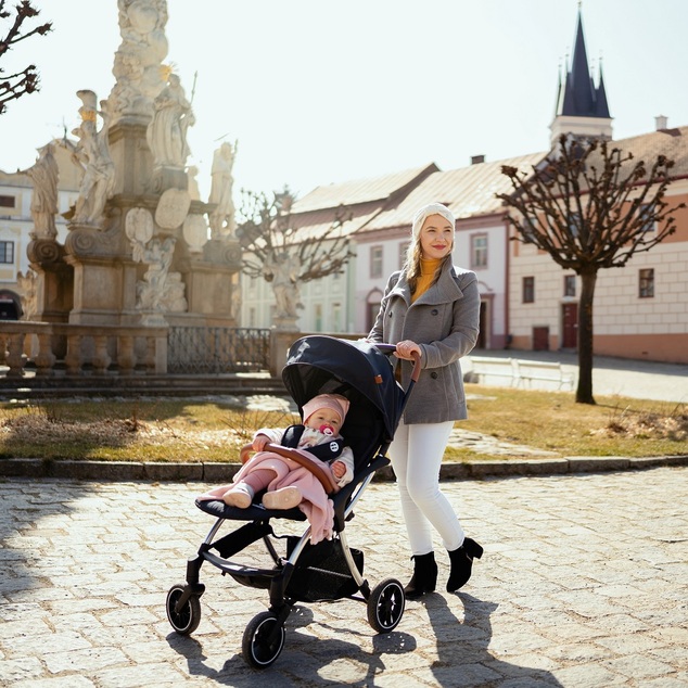 PETITE&amp;MARS Kočík športový Cross Absolute Black