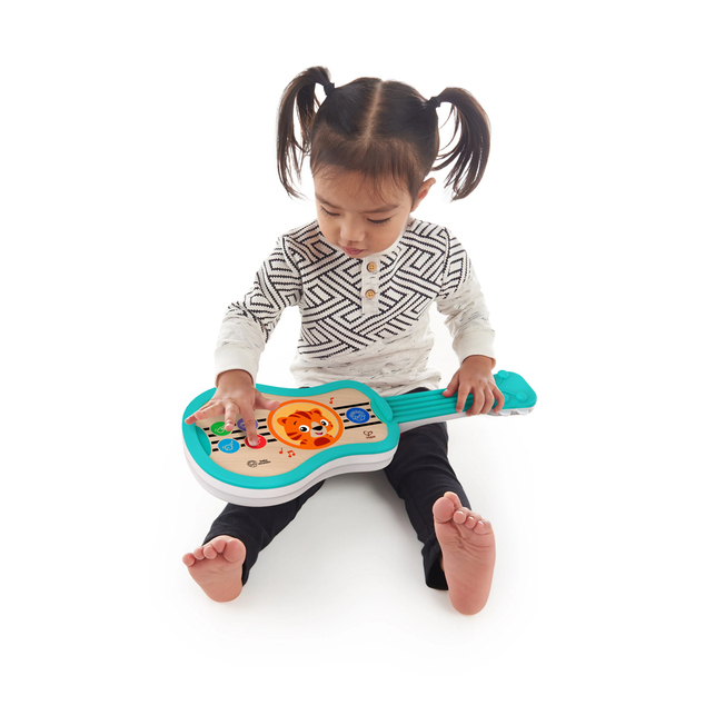Baby Einstein Spielzeug Musikalische Holz-Ukulele Magic Touch HAPE 6m+