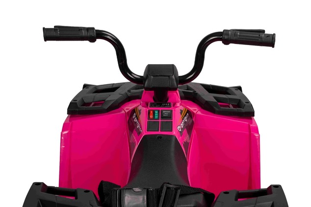 Licencovaná elektrická štvorkolka Arctic Cat 12V so zadným pohonom, ružová, LED svetlá, Lí