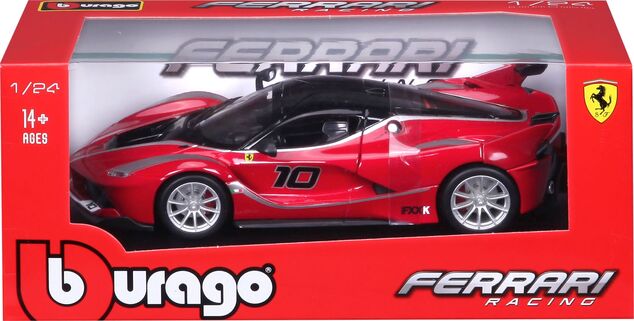 Bburago 1:24 Ferrari Racing FXX K Metallic Rot