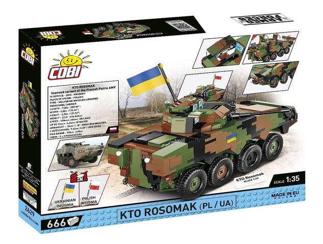 Cobi Armed Forces KTO Rosomak, 1:35, 665 k