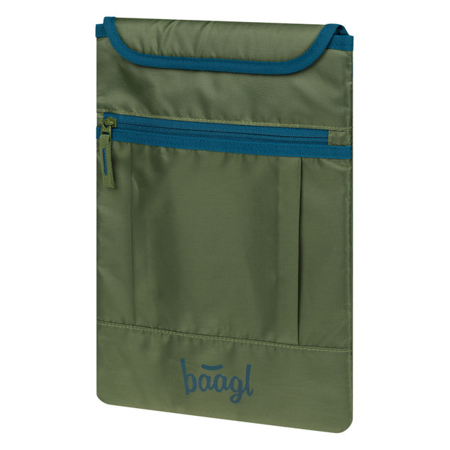 BAAGL SET 5 Skate Olive: Rucksack, Federmäppchen, Sporttasche, Gürteltasche, Laptop-Hülle GRS
