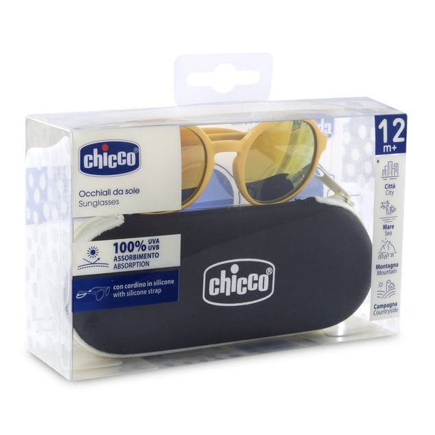 CHICCO Sunčane naočale Yellow Mirror 12m+