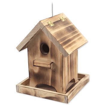 Vogelhaus Bird Jewel Rustikal Holz 18x18x23,5cm