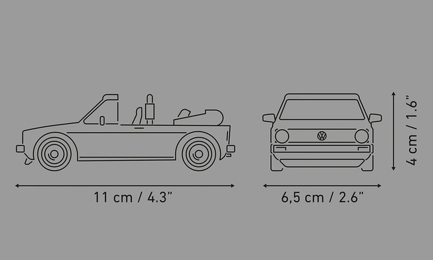 Cobi Volkswagen Golf I Cabriolet