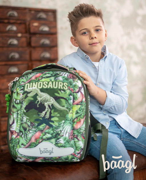 BAAGL SADA 3 Shelly Dinosaurus: ghiozdan, penar, buzunar