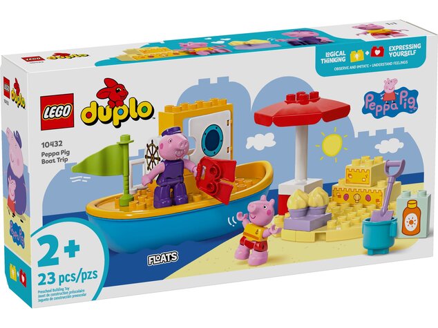 LEGO® DUPLO® 10432 Schwein Peppa und Bootsausflug