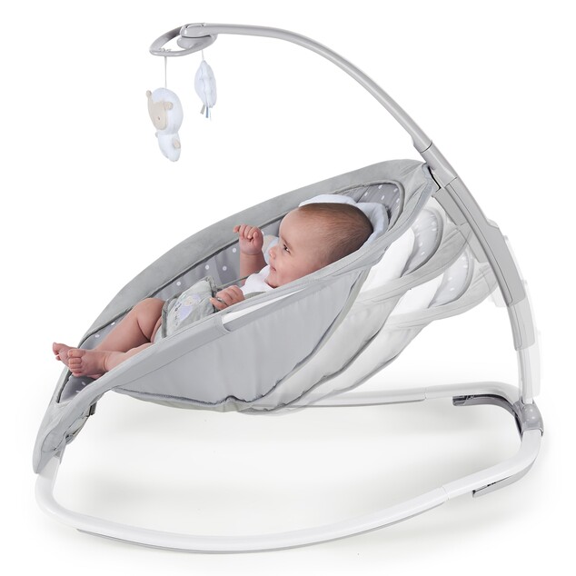 Altalena vibrante con melodia Cuddle Lamb 0m + fino a 18kg, 2019