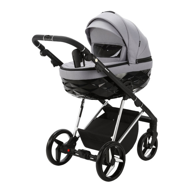 ADAMEX Poussette combinée Quantum Special Edition Grey/Silver