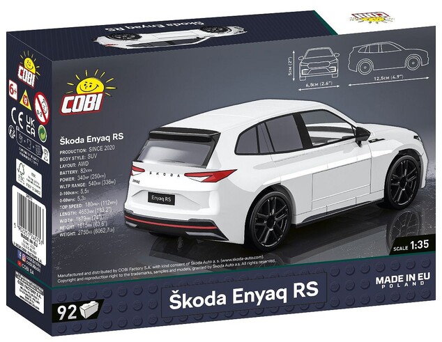 Cobi Škoda Enyaq RS, 1:35, 92 k