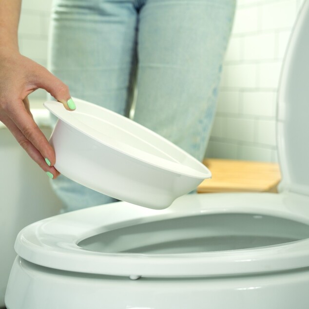 INGENUITY Kinder-Toilette mit Geräusch My Size™ Weiß