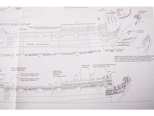 VICTORY MODELS HMS Pegasus 1776 1:64 kit