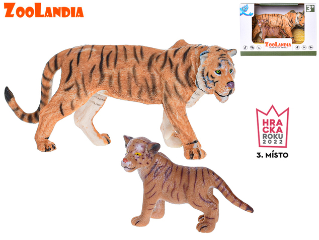 Zoolandia tigrice s mláďatami 7-15cm
