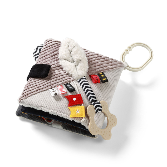 BABYONO Libro sensoriale a contrasto Mouse 0 m+