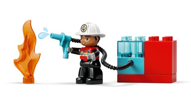 LEGO® DUPLO® 10473 Hasičské auto s hadicou a hasičom