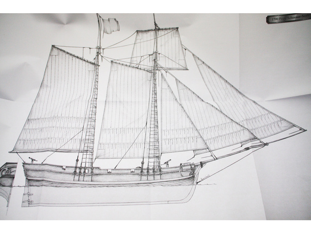 AMATI Adventure pirátska loď 1760 1:60 kit