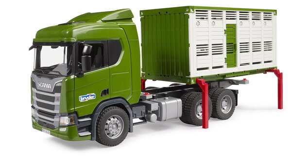 Bruder Prepravník zvierat Scania s figúrkou kravy