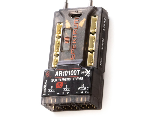 Spektrum prijímač AR10100T 10CH s telemetriou