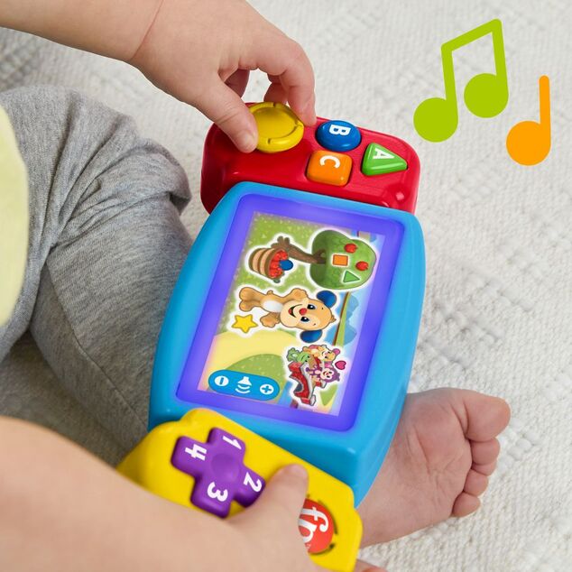 Mattel Fisher Price Fun SpielkonsoleCZ/SK/ENG/HU/PL
